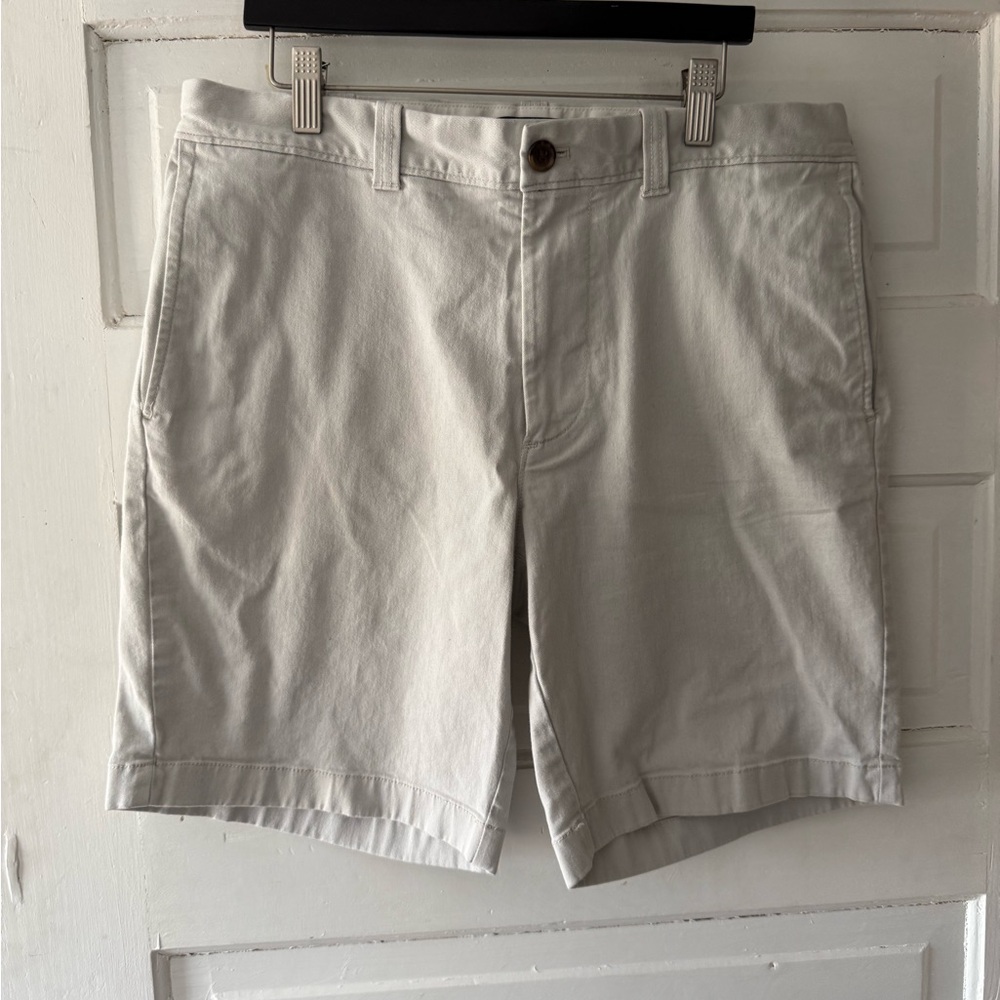 J. Crew Light Khaki Flat Front Shorts